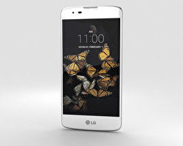 LG K8 Bianco Modello 3D