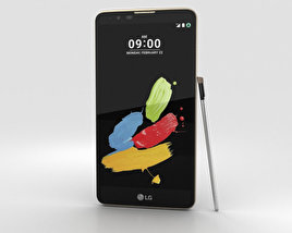 LG Stylus 2 Brown 3Dモデル
