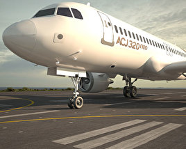 Airbus ACJ320neo Modelo 3D
