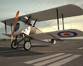 Sopwith Camel 3D model