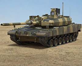 Altay Kampfpanzer 3D-Modell