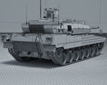 Altay Tank 3d model