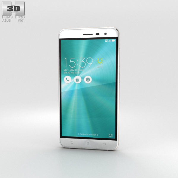 Asus Zenfone 3 Moonlight White Modello 3D