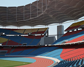 Stade national Bukit Jalil Modèle 3D