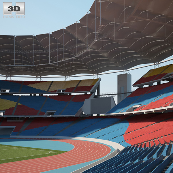 Bukit Jalil National Stadium 3D model