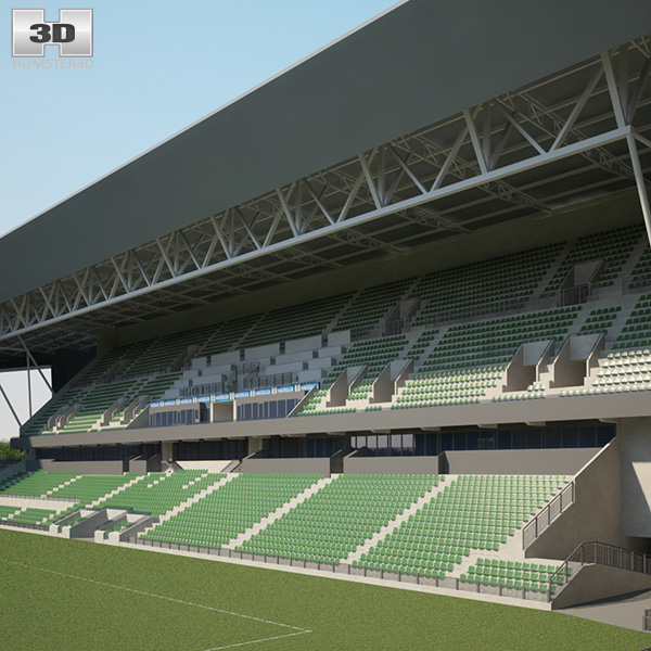 Stade Geoffroy-Guichard 3D model