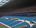Parc Olympique Lyonnais (Stade des Lumiеres) 3d model