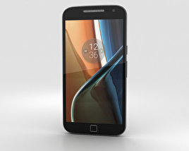 Motorola Moto G4 Plus Nero Modello 3D
