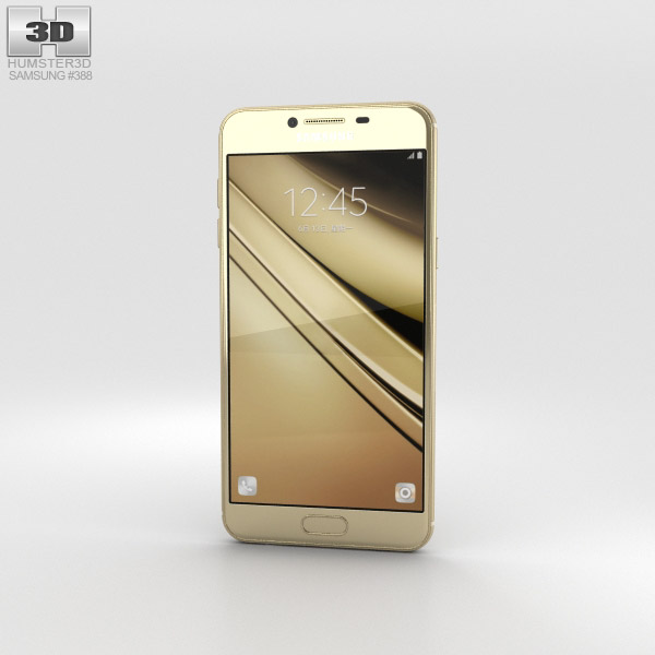 Samsung Galaxy C5 Gold 3D model