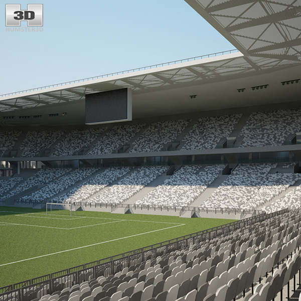 Stade Matmut-Atlantique 3D-Modell