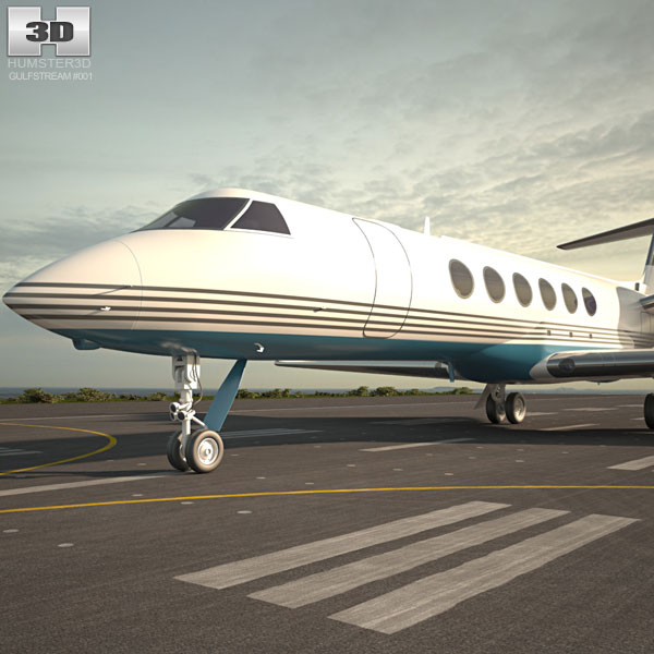 Gulfstream V Modèle 3D