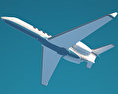 Gulfstream V Modello 3D