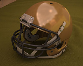 Casco de fútbol Modelo 3D