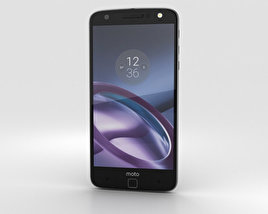 Motorola Moto Z Black Gray Modelo 3d