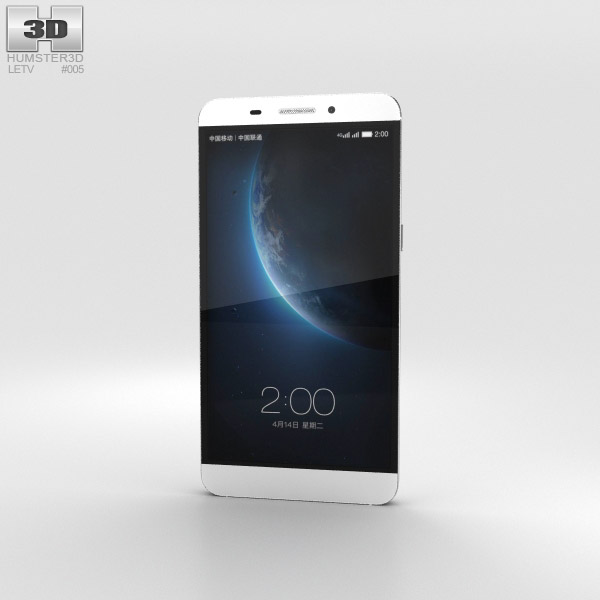 LeTV One White 3D model