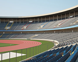 Stade des Martyrs Modelo 3d