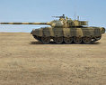 Al-Zarrar Tank 3Dモデル side view