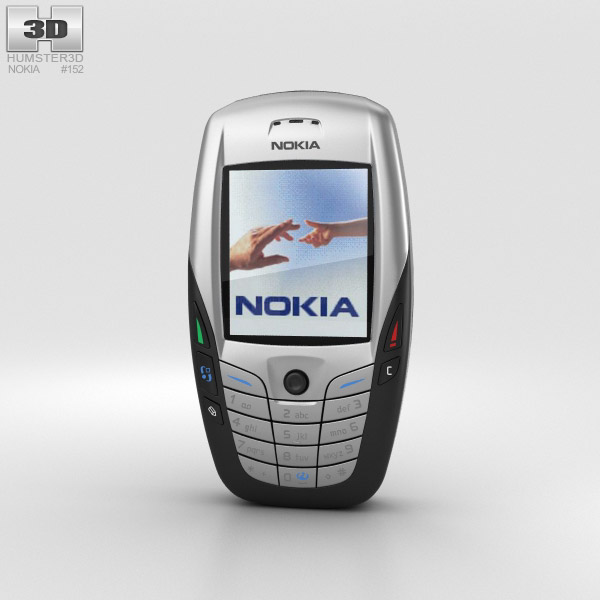 Nokia 6600 3Dモデル