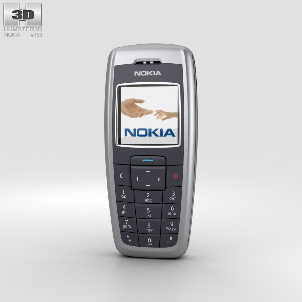 Nokia 2600 Iron Blue 3D-Modell