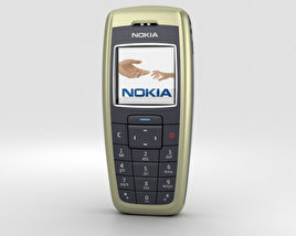 Nokia 2600 Tree Green 3D model