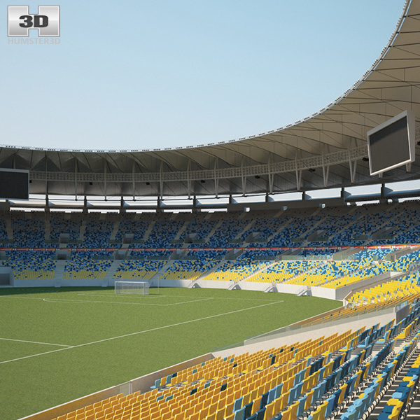 Maracana Stadium 3D model