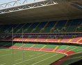 Millennium Stadium 3D-Modell