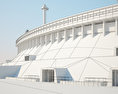 Estádio Olímpico Universitário Modelo 3d