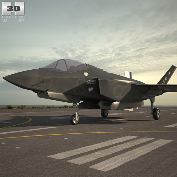 Lockheed Martin F-35 Lightning II Modèle 3D