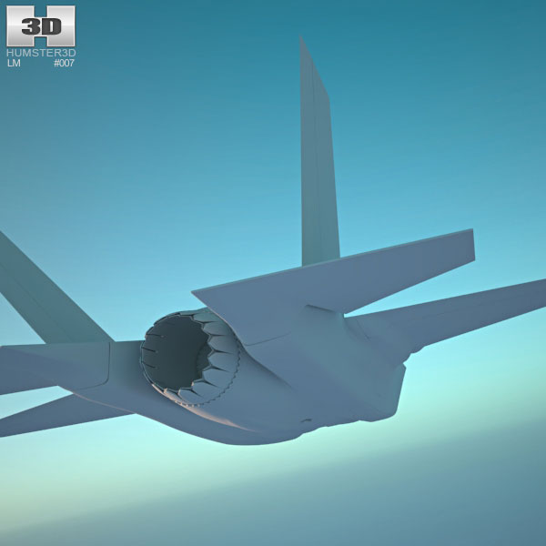 Lockheed Martin F-35 Lightning II 3D model - Aircraft on Hum3D