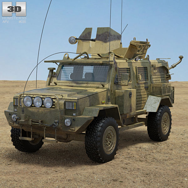 RG-32 Scout 3D-Modell