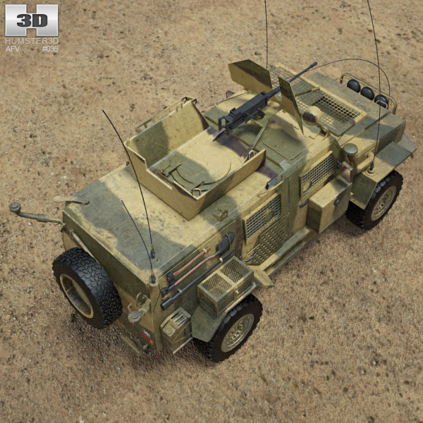 RG-32 Scout 3D model - Military on Hum3D