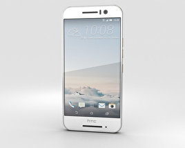 HTC One S9 Silver 3D model