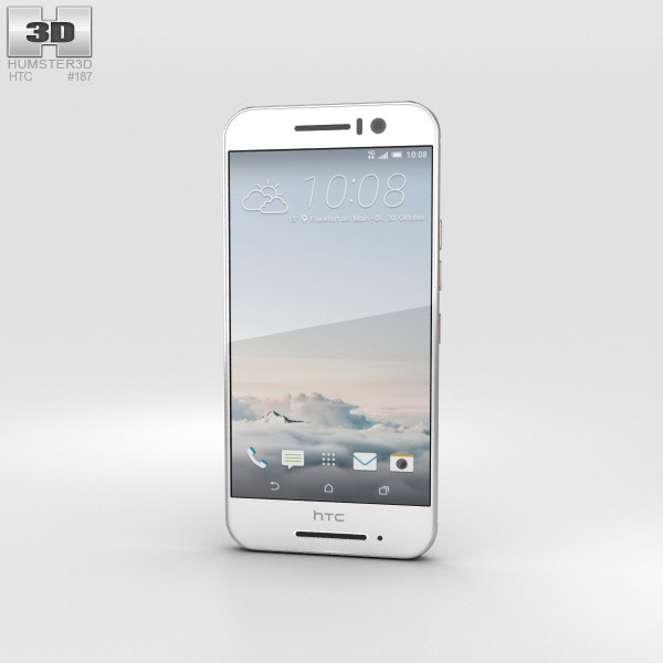 HTC One S9 Silver Modèle 3D