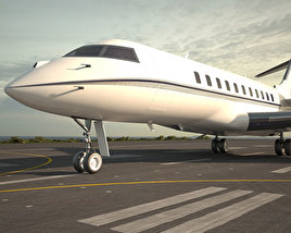 Bombardier Global Express Modello 3D