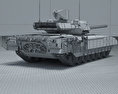T-14阿玛塔主战坦克 3D模型