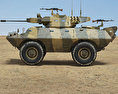 V-150 Commando Armored Car 3Dモデル side view