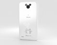 LG Disney Mobile on Docomo DM-02H 白色的 3D模型