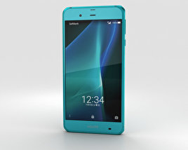 Sharp Aquos Xx3 Green 3D 모델 