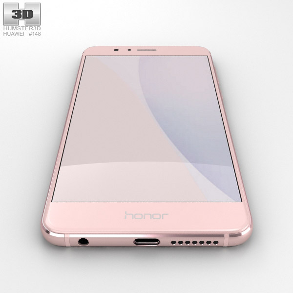 Fokken Donker worden Chemicaliën Huawei Honor 8 Sakura Pink 3Dモデル - 電子機器 on Hum3D