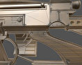 Futuristic Weapon Concept mid poly Free 3D model