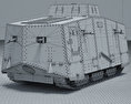 A7V Sturmpanzerwagen 3d model