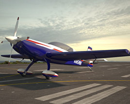 Extra 300L Aerobatic aircraft 3D model
