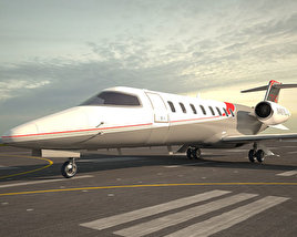Learjet 75 3D模型