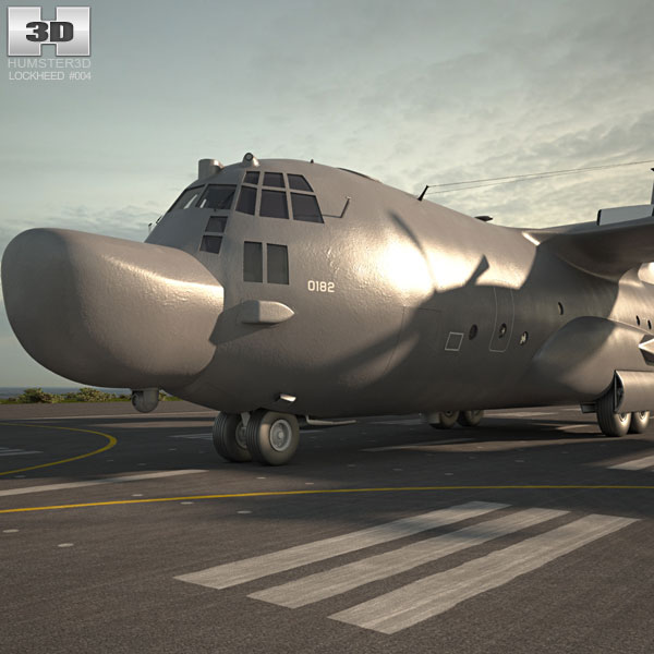Lockheed MC-130 3D model