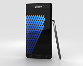 Samsung Galaxy Note 7 Black Onyx 3D model