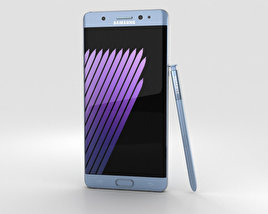 Samsung Galaxy Note 7 Blue Coral 3D model