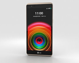 LG X Power Gold Modelo 3d