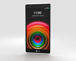 LG X Power Blanc Modèle 3D