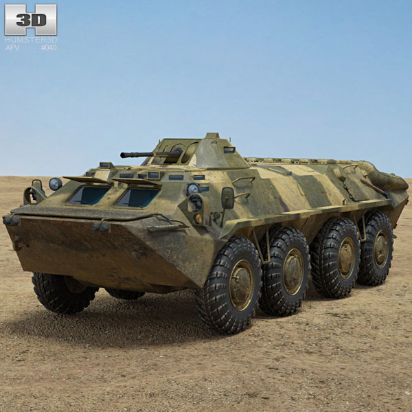 BTR-70 3D模型