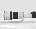 Canon EOS 70D with EF 800mm F/5.6L IS USM 3d model